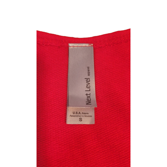 Lot of‎ 2 Small Racerback Tank Tops Sleeveless Shirts 1Red/ 1 White - Picture 4 of 11